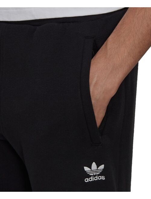 adidas Men's Slim-Fit Originals Essentials Fleece Jogger Pants