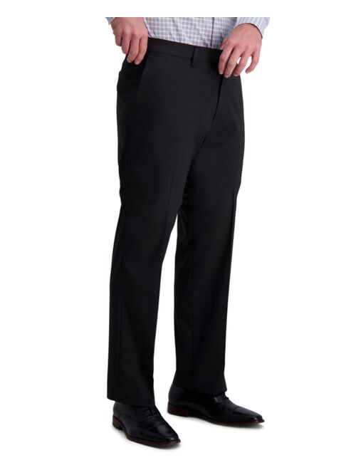 J.M. Haggar Men's Classic-Fit 4-Way Stretch Diamond-Weave Performance Dress Pants