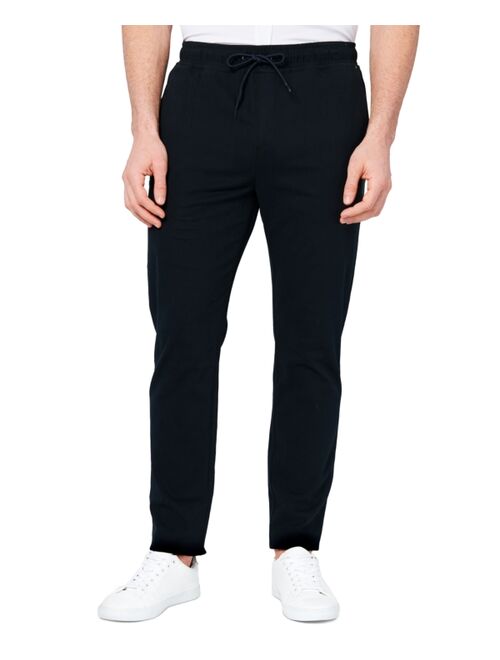 Society of Threads Men's Black Drawstring Pants