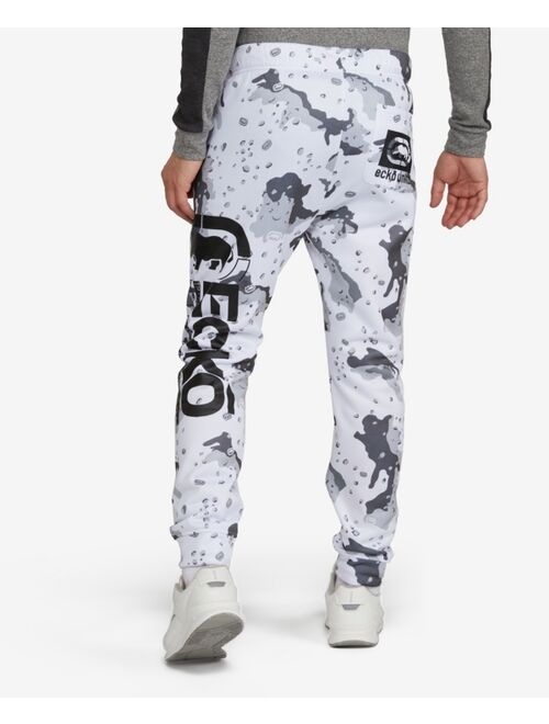 Ecko Unltd Men's Concealed Camo Fleece Joggers