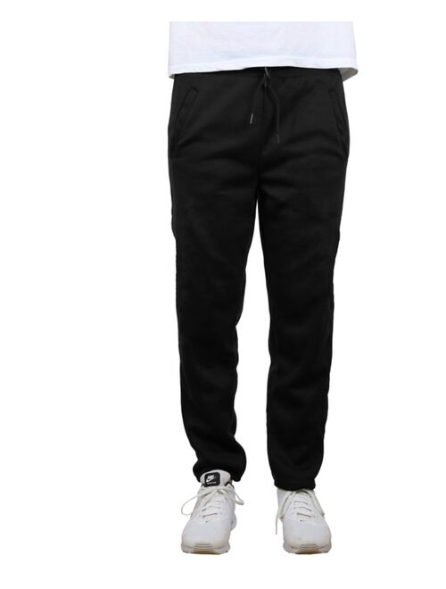 Galaxy By Harvic Men's Classic Open Bottom Fleece Sweatpants