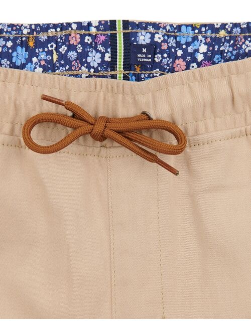 Society of Threads Men's Khaki Drawstring Pants