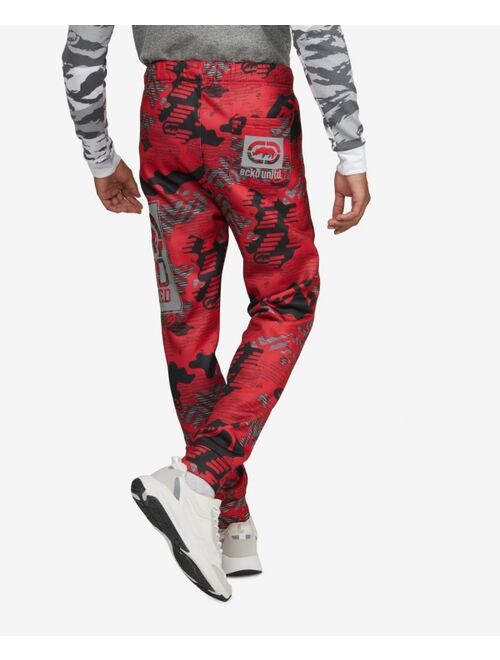 Ecko Unltd Men's Dragon Stone Fleece Joggers