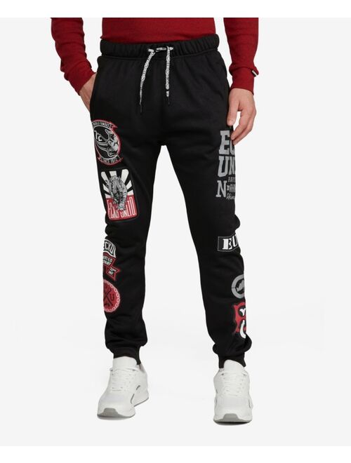 Ecko Unltd Men's Patched in Joggers