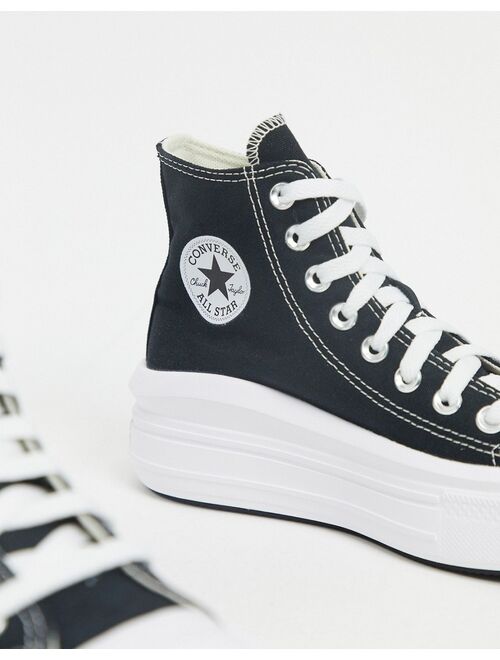 Converse Chuck Taylor All Star Move Hi sneakers in black