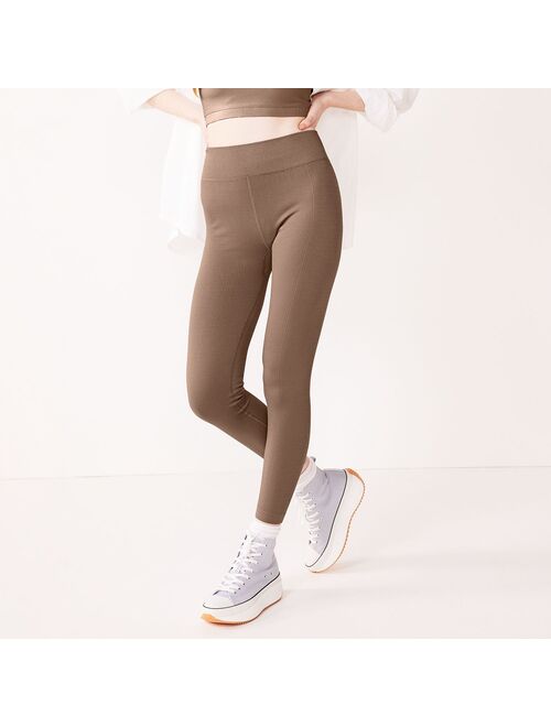 Juniors' SO® Seamless 7/8 Leggings