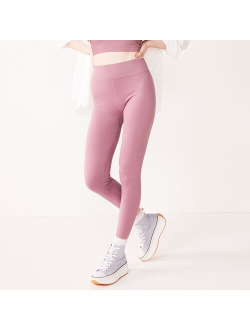 Juniors' SO® Seamless 7/8 Leggings