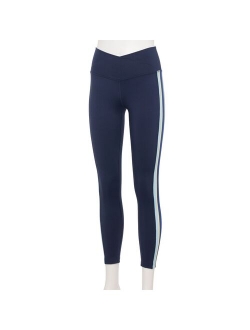 Juniors' SO® Sporty 7/8 Leggings with Crossover Waistband