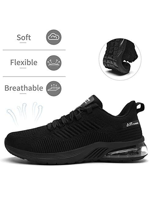 M MGRNDL Mens Air Running Shoes Athletic Training Tennis Fashion Sneakers for Gym Sport