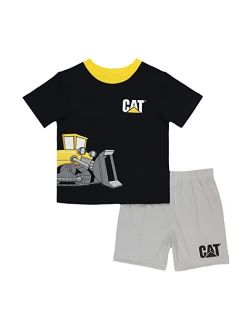 Boys 2-Piece Pajama Sleeve, Shorts Sleepwear Set