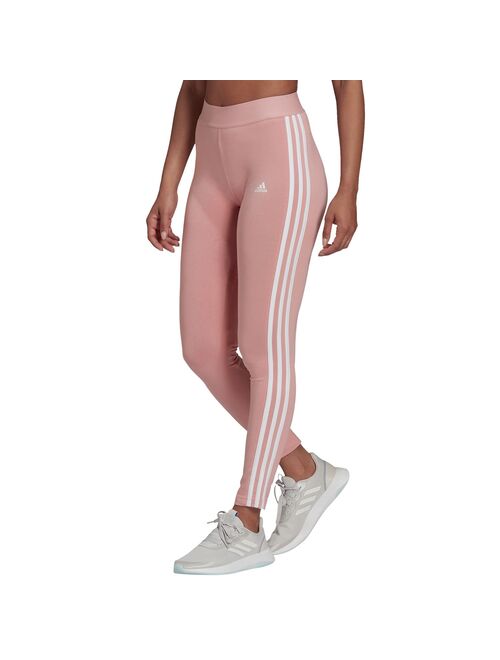 Women's adidas Essential 3-Stripe High-Waisted Leggings