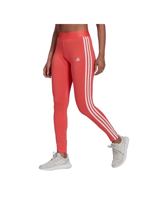 Women's adidas Essential 3-Stripe High-Waisted Leggings