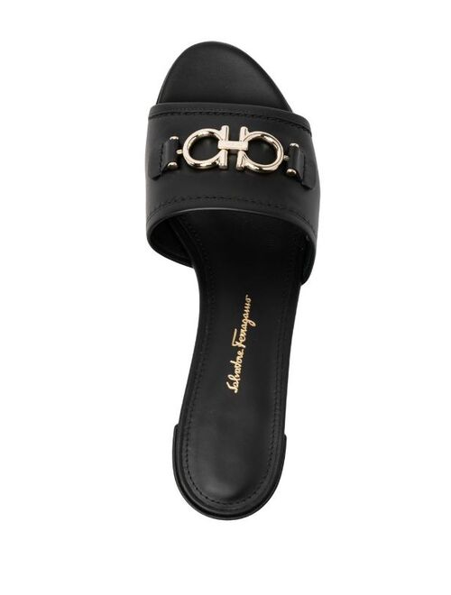 Salvatore Ferragamo Gancini 50mm slip-on sandals