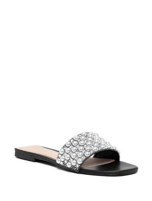 Schutz pearl-embellished sandals