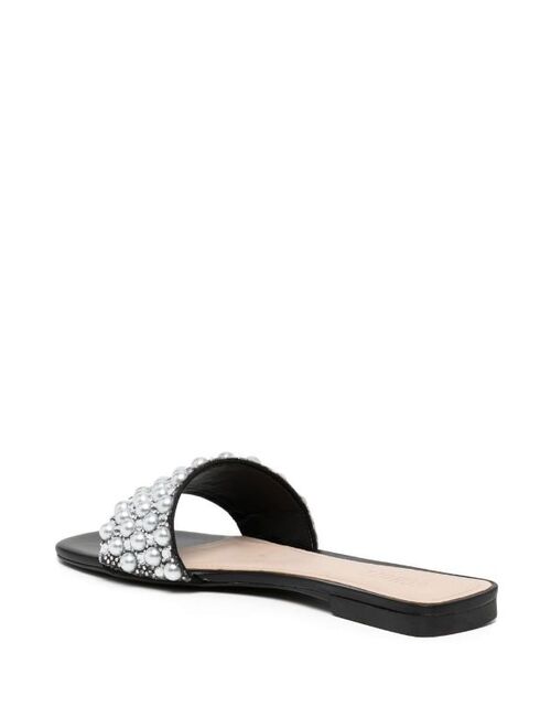 Schutz pearl-embellished sandals