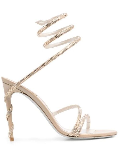 Rene Caovilla Margot crystal-embellished sandals