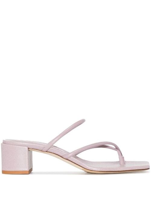 Aeyde Issa mid-heel sandals