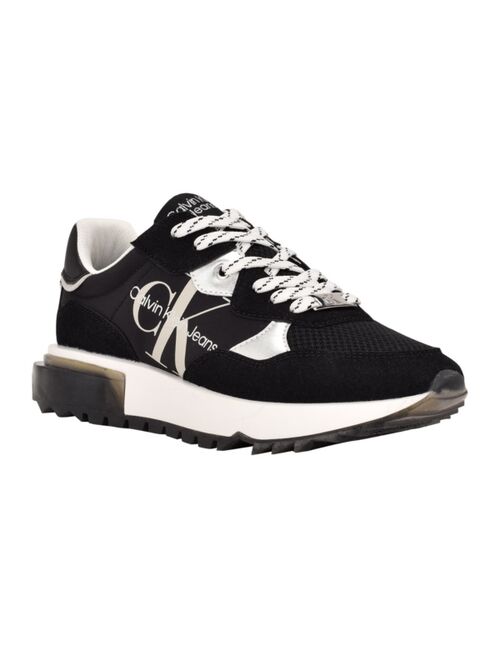 Calvin Klein Jeans Women's Magalee Casual Lace-Up Sneakers