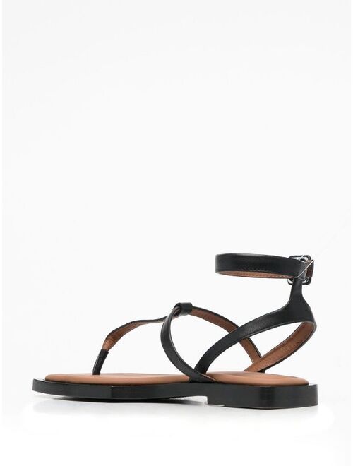 AMI Paris T-bar strappy sandals