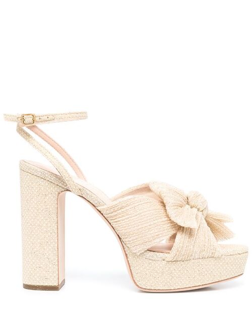 Loeffler Randall Natalia platfrom bow sandals