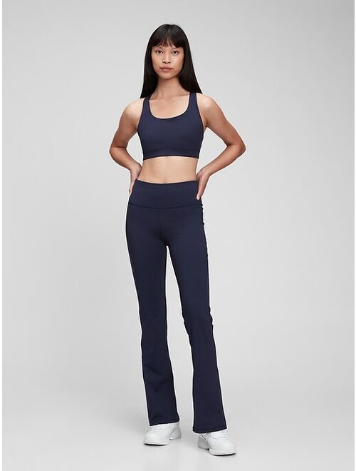 Gap Sky High Rise Recycled Power Flare Leggings