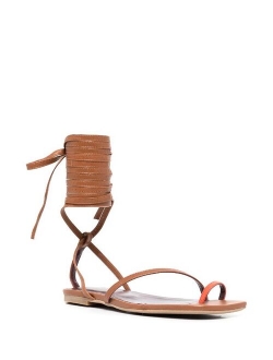 Nicola leather gladiator sandals
