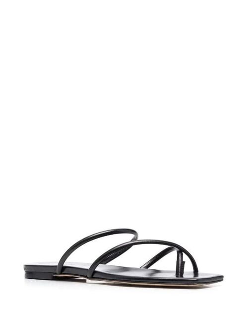 Aeyde Mina leather slide sandals