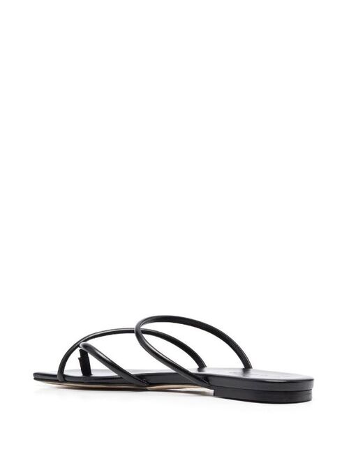 Aeyde Mina leather slide sandals