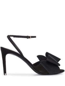 Salvatore Ferragamo bow detail 85mm sandals