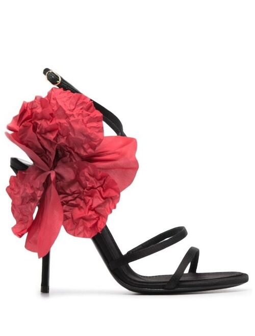 Dolce & Gabbana floral-applique sandals