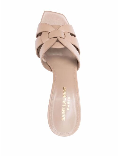 Yves Saint Laurent Saint Laurent Tribute 85mm mule sandals