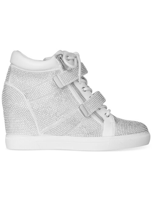 INC International Concepts Women's Debby Wedge Sneakers, Created for Macy's