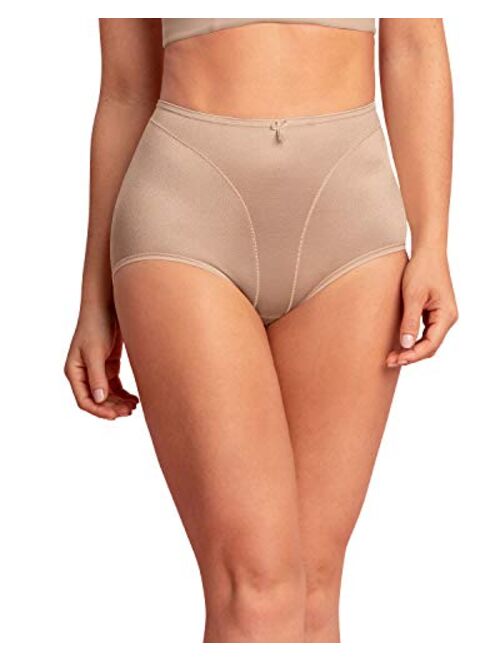 Leonisa Women's Light Tummy-Control Hi Cut Thong-Silhouette Panty 01214