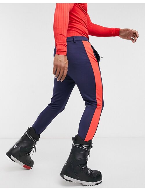 ASOS 4505 skinny fit ski pant with side stripe