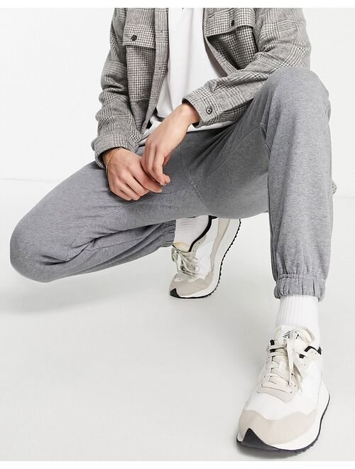 Selected Homme sweatpants in gray