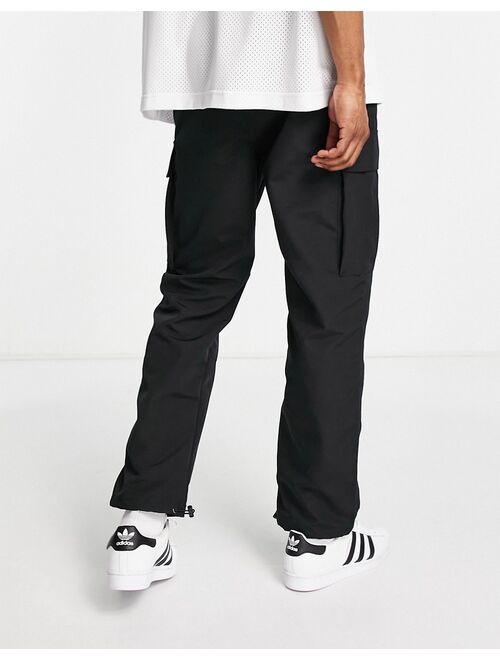 South Beach Man waterproof cargo pants in black