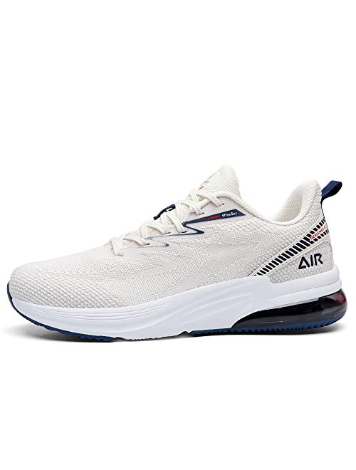 BEYDR Air Athletic Running Shoes for Mens Tennis Sneakers Breathable Lightweight Fitness Gym Jogging Walking Sport Sneakers