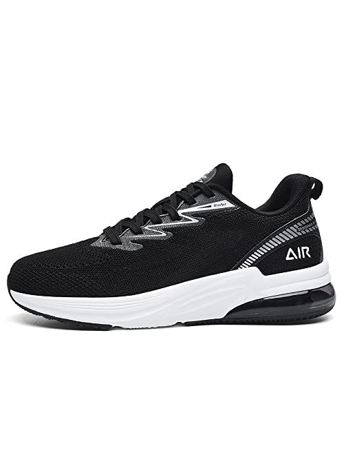 BEYDR Air Athletic Running Shoes for Mens Tennis Sneakers Breathable Lightweight Fitness Gym Jogging Walking Sport Sneakers