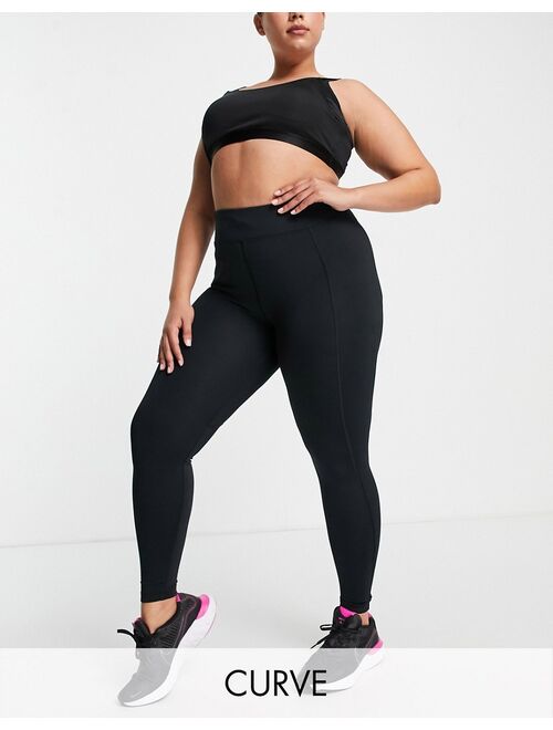 ASOS 4505 Curve icon legging in fleeceback