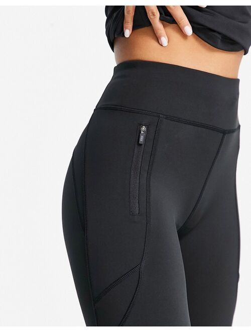 ASOS 4505 Petite icon running drawstring waist leggings with pocket