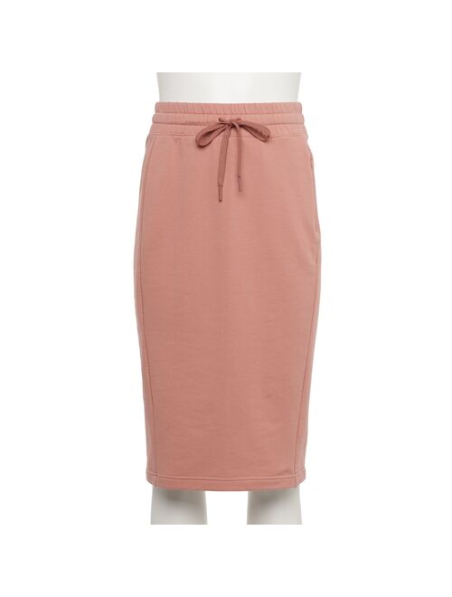 Women's FLX Embrace French Terry Midi Skirt