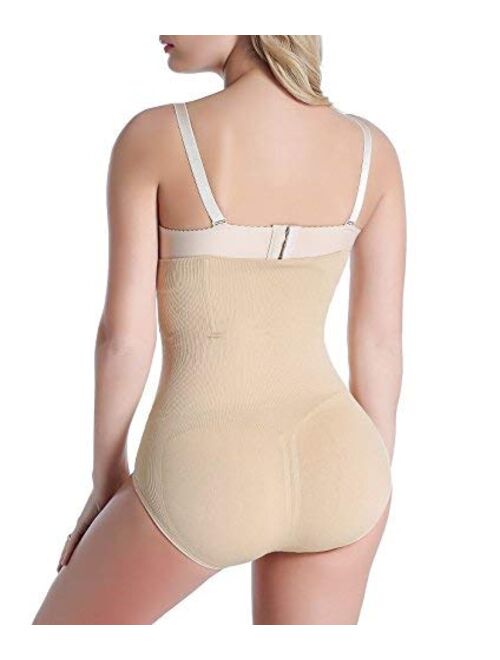 Sliot Women Waist Trainer Tummy Control Panties Body Shaper High Waisted Shapewear Briefs Butt Lifter Slimming Corset Seamless