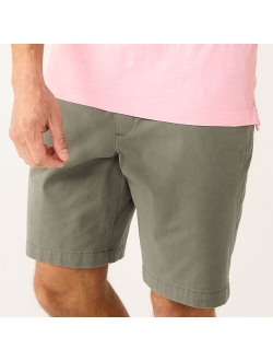 9-Inch Flexwear Flat-Front Shorts