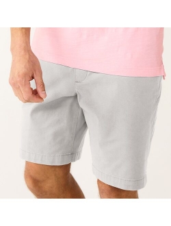 9-Inch Flexwear Flat-Front Shorts