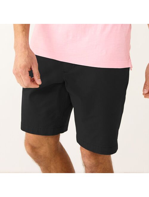 Men's Sonoma Goods For Life® 9-Inch Flexwear Flat-Front Shorts