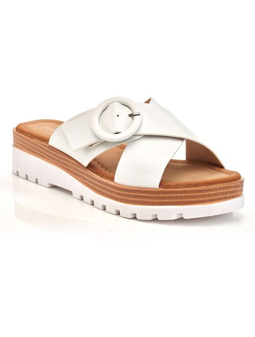 Henry Ferrera Silva Women's Slide Sandals