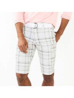Belted Casual Cargo Shorts