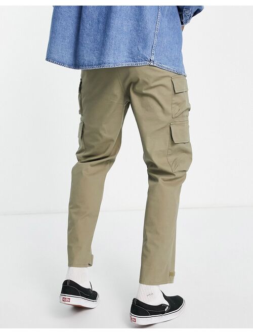 ASOS DESIGN skater cargo pants in light khaki