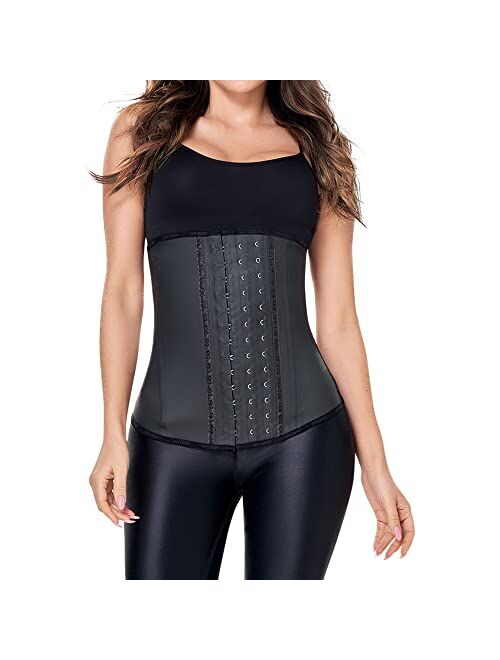 ANN CHERY Corset Waist Trainer for Women’s Weight Loss - Colombian Waist Cincher - 3 Hook Latex Body Shaper - Edition 2021