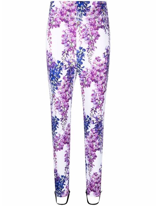 Dolce & Gabbana floral print stirrup leggings